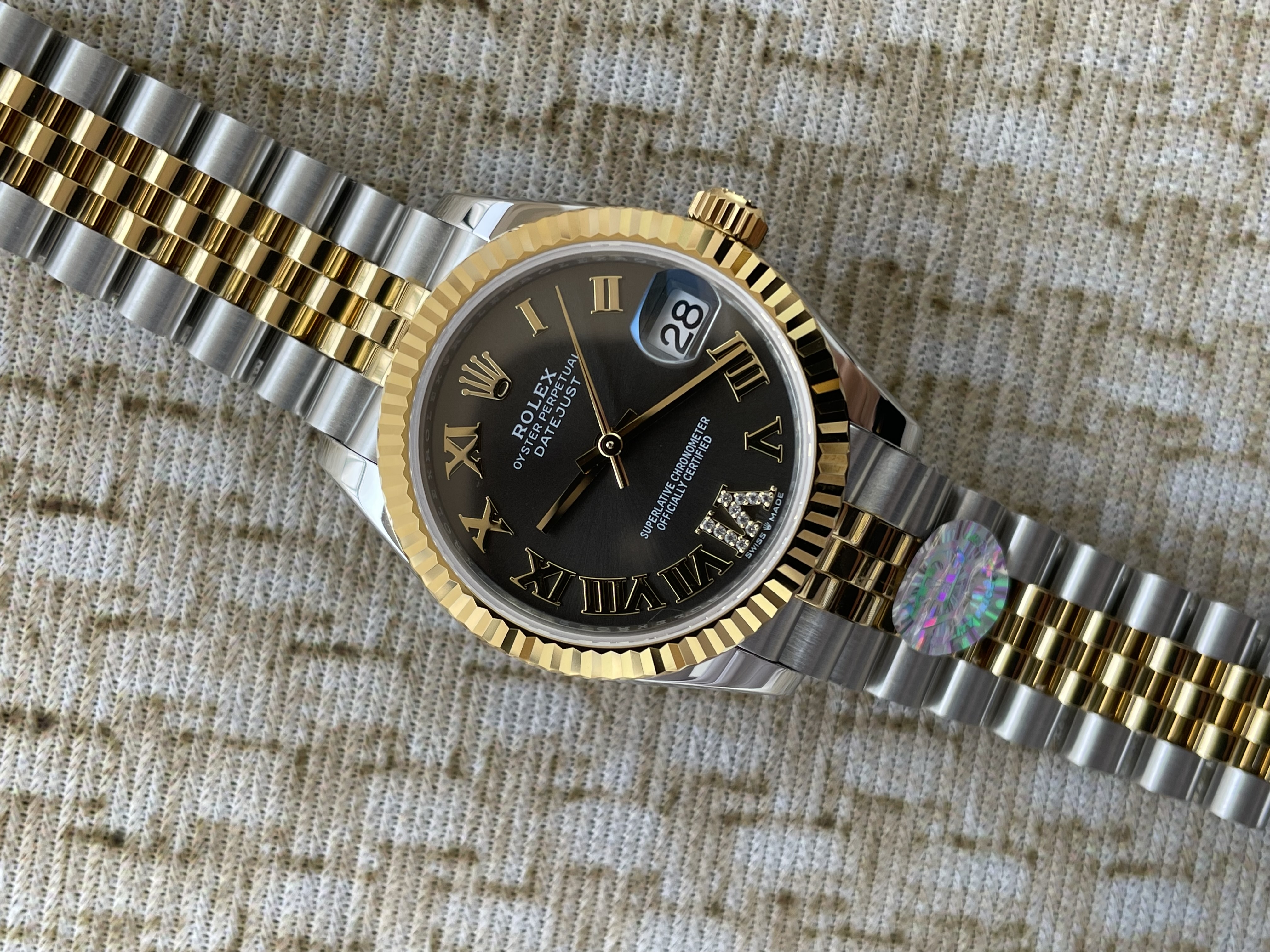 QP공장 롤렉스 데이저스트 31mm 여성용 시계