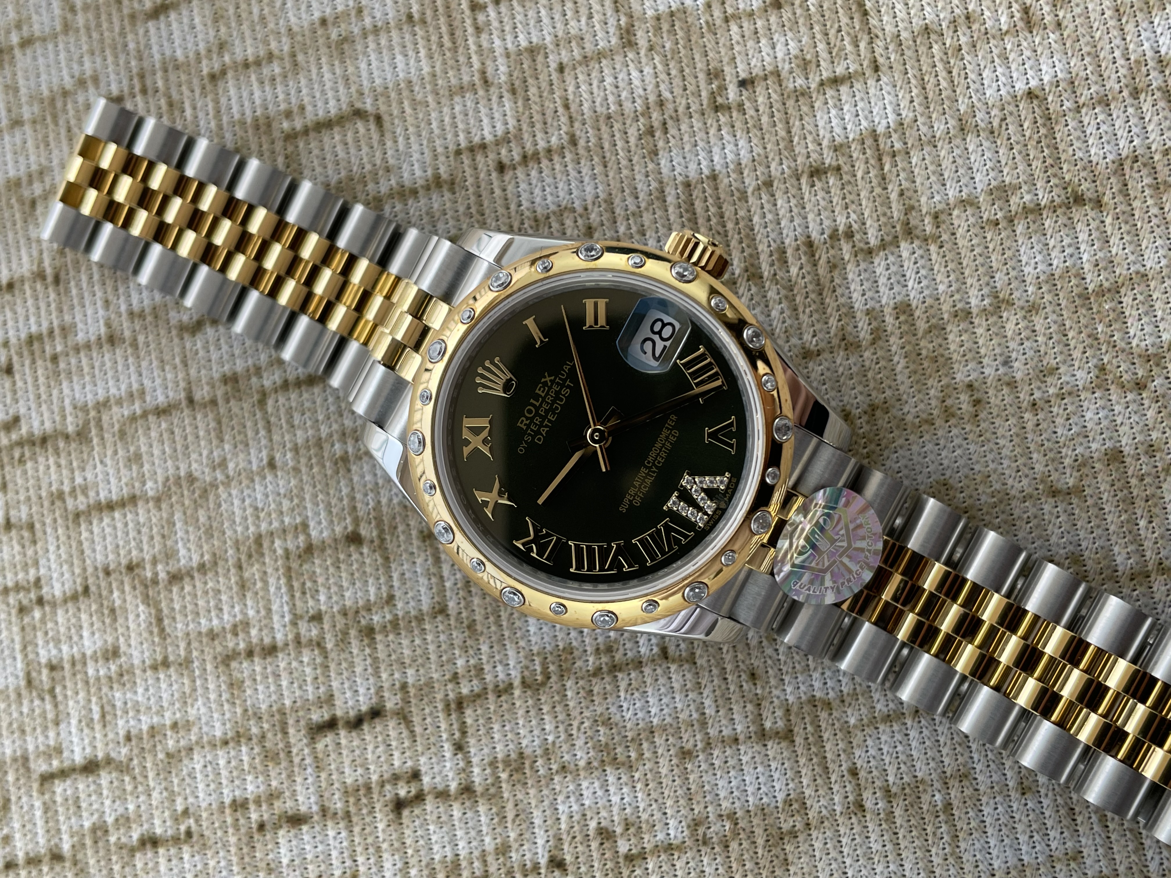 QP공장 롤렉스 데이저스트 31mm 여성용 시계